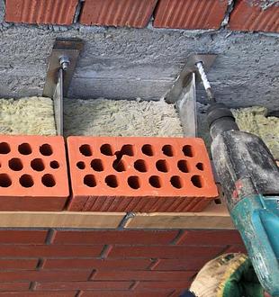 Крепление кроншейна к перекрытию Монтаж кронштейна к перекрытию