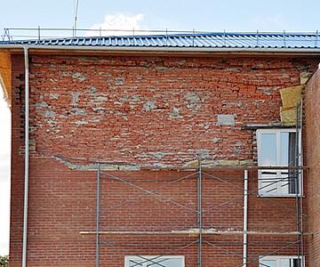 Пример обрушения стены 14 Пример обрушения стены