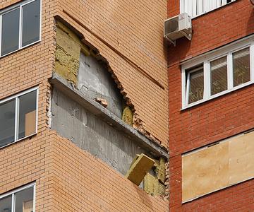 Пример обрушения стены 2 Пример обрушения стены