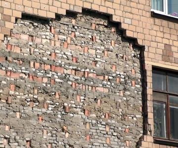 Пример обрушения стены 3 Пример обрушения стены